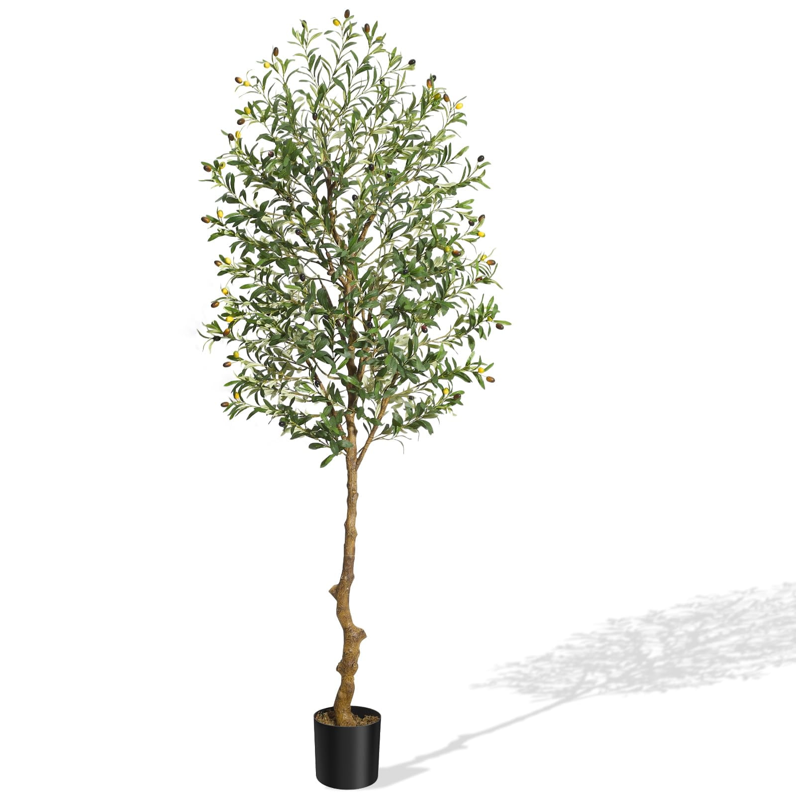Kselythan 5FT Tall Olive Tree Plants,Olive Trees Artificial Indoor ...