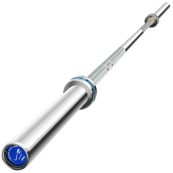 Kselythan 7.2ft Olympi_c Barbell Bar with 2 Inch Sleeve,Load 800lbs Capacity,Barbell Weight Bar for Home Gym,Strength Training Bar for Bench Press,Squats,Deadlifts,Snatches,Weight Lifting