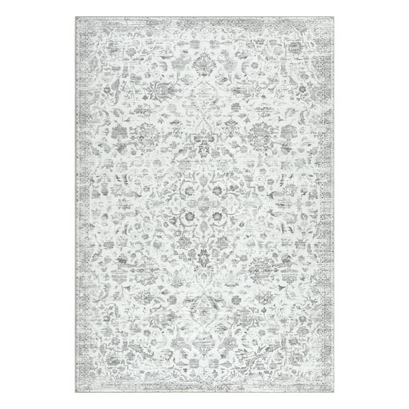 Kselythan Area Rugs Runner Rug Vintage Rugs, Machine Washable Rugs Floor Carpet With Non-slip Back, Non-Slip Low Pile Area Rugs  for Living Room Bedroom Dining Room