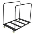 thumbnail image 1 of Kselythan Platform Truck Cart, Folding Table Cart with 4 Quiet Wheel, 1500lbs Capacity  Heavy Duty Hand Truck, Table Dolly with Strap for Garage Home Warehouse, 1 of 8
