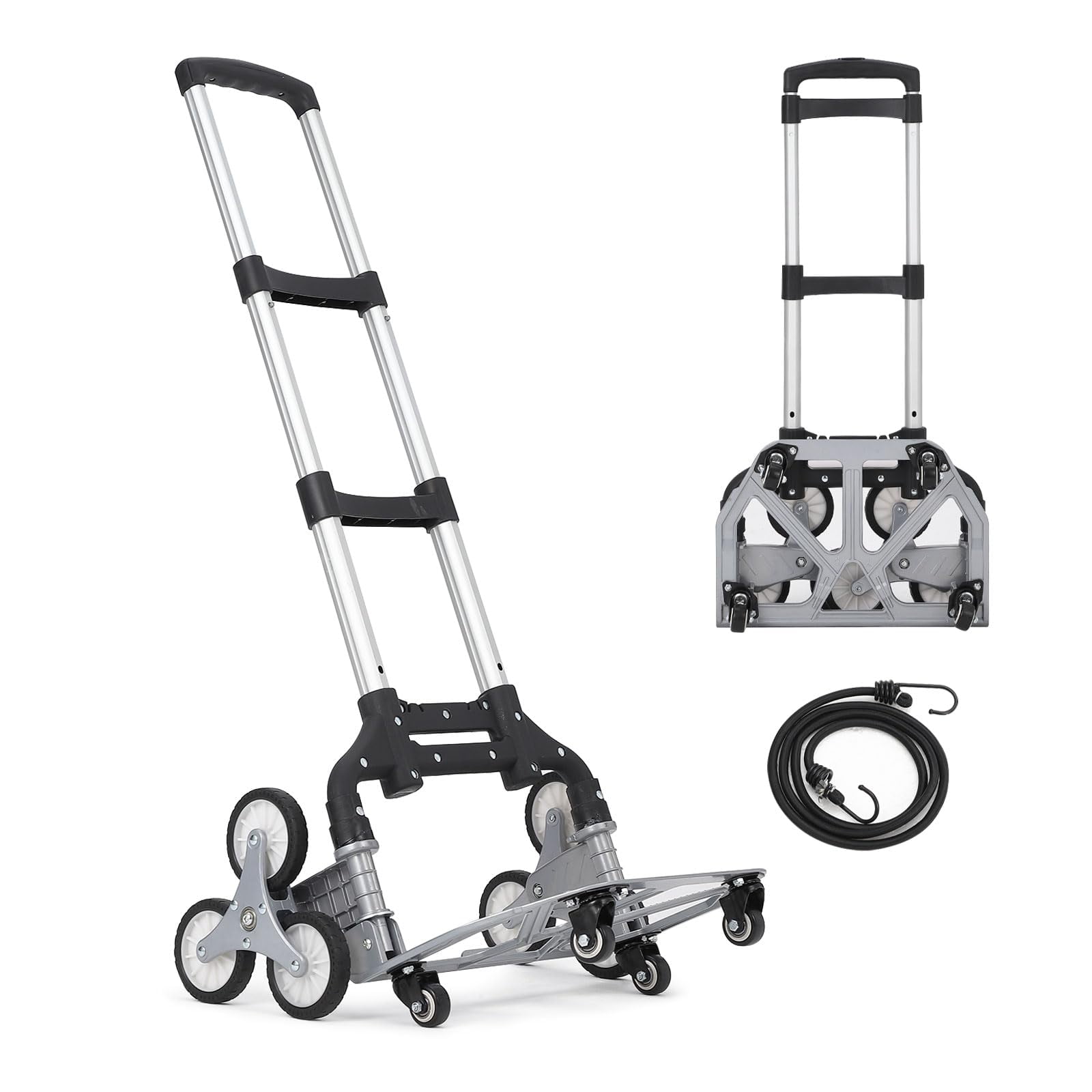 Kselythan Stair Climbing Hand Truck Cart, 180 Lbs Load Capacity Folding ...