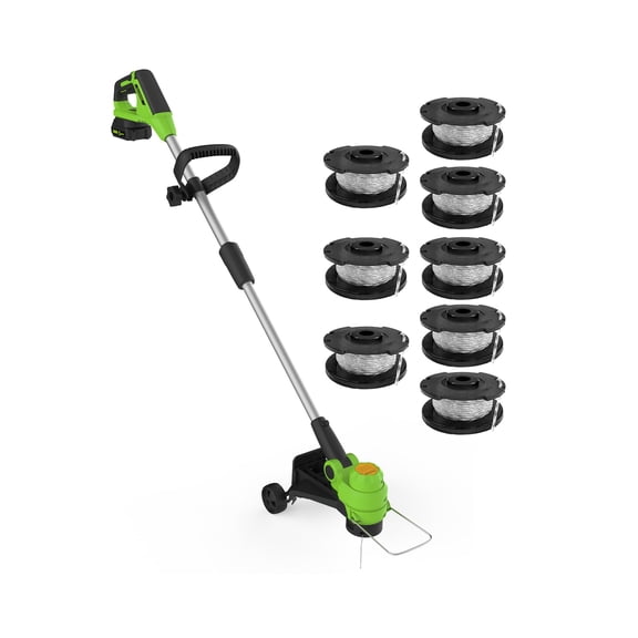 Kselythan Weed Wacker With Auto Feed, 12-Inch 2 In 1 String Trimmer Lawn Edger, Powerful Lightweight Electric Weed Eater,Electric Lawn Mower Grass Trimmer&Edger Lawn Tool