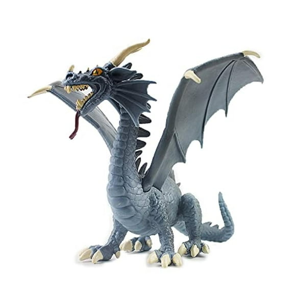Ksopiavobs 6 inch Realistic Dragon Model Plastic Flying Dragon Figurines Gifts for Collection