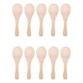 thumbnail image 1 of Ksopiavobs Mini Wooden Maracas Kids Wood Maracas Maracas Hand Percussion Rattles Unfinished Wooden Maracas DIY Blank Maracas (10Pcs), 1 of 7