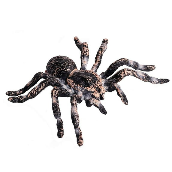 Ksopiavobs Realistic Animal Figures - Spider Action Model Lifelike Insect Toy Figures - Educational Learning Toys Birthday Set for Boys Girls Kids Toddlers (Giant Whiteknee)