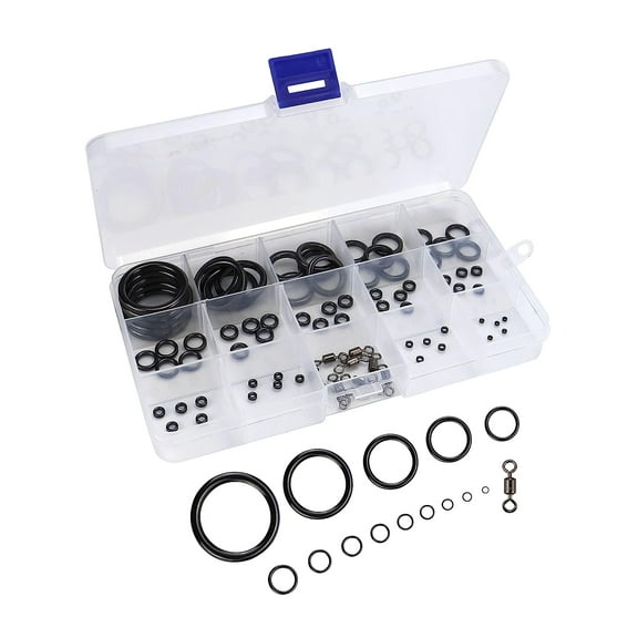 Ksopiavobs Rod Tip Repair Kit Fishing Pole Eyelet Repair 14 Sizes Ceramic Guides Rings Fishing Rod Tips Replacement Kit - 80 Pack