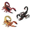 thumbnail image 1 of Ksopiavobs Scorpion Figurine Realistic Plastic Scorpion Arthropod Figurine for Collection, Pack of 3, 1 of 5
