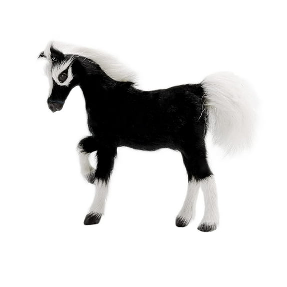 Ksopiavobs Simulated Horse Fake Horse Horse Figurine Realistic Horse Model for Collection Birthday Gift