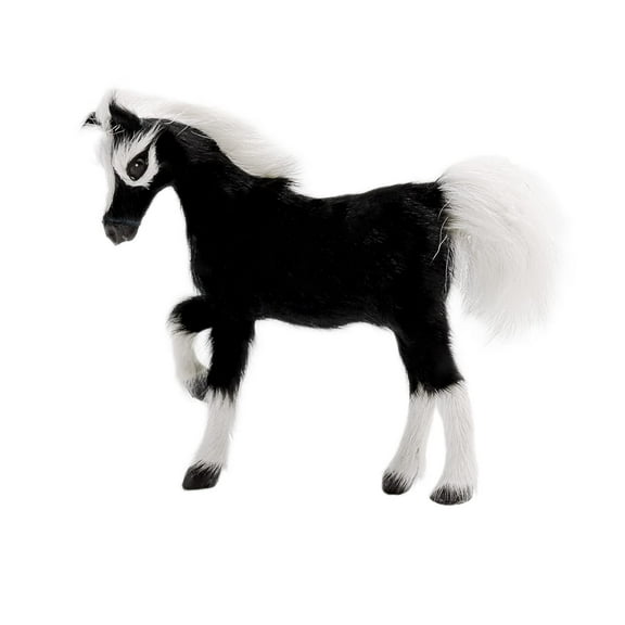 Ksopiavobs Simulated Horse Fake Horse Horse Figurine Realistic Horse Model for Collection Birthday Gift