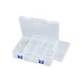 thumbnail image 1 of Ksopiavobs Tackle Box Fishing Tackle Box Organizer 2 Layer Clear Tackle Box Thicken Plastic Tacklebox for Snacks (1 Pack), 1 of 6