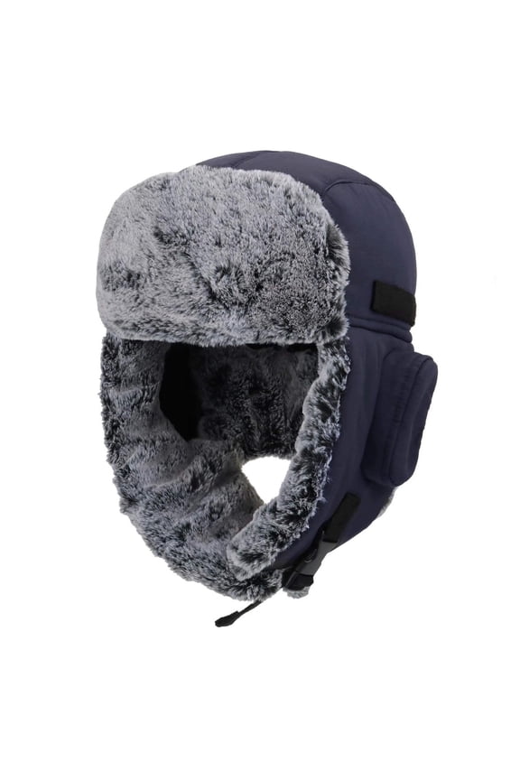 Warm Trapper Hat for Men Winter Russian Hats Ushanka Hunting Hat