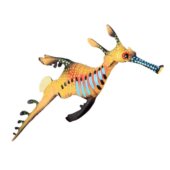 Ksopiavobs Weedy Sea Dragon Figures - Realistic Animal Figures Pretend Play Toy - Learning Educational Toy Christmas Birthday Gift Cake Topper Teacher Rewards for Kids Children