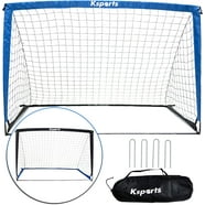 Kids Soccer Net Set - 4'x3' Pop Up Goal, Ball, Pump, Stakes, Cones, Bag ...