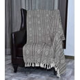 thumbnail image 1 of Ksproducers Tribal Designed Cotton Brown Throw for Couch, 50" x 60"(L x W), 1 of 13