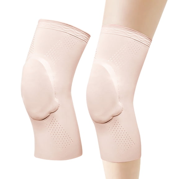 Ksruee Dancer Knee Pads Sports Leg Support Brace Knee Coverage Brace for Dance Training Yoga Volleyball Wrestling Cheerleader Basketball Snowboarding Skiing
