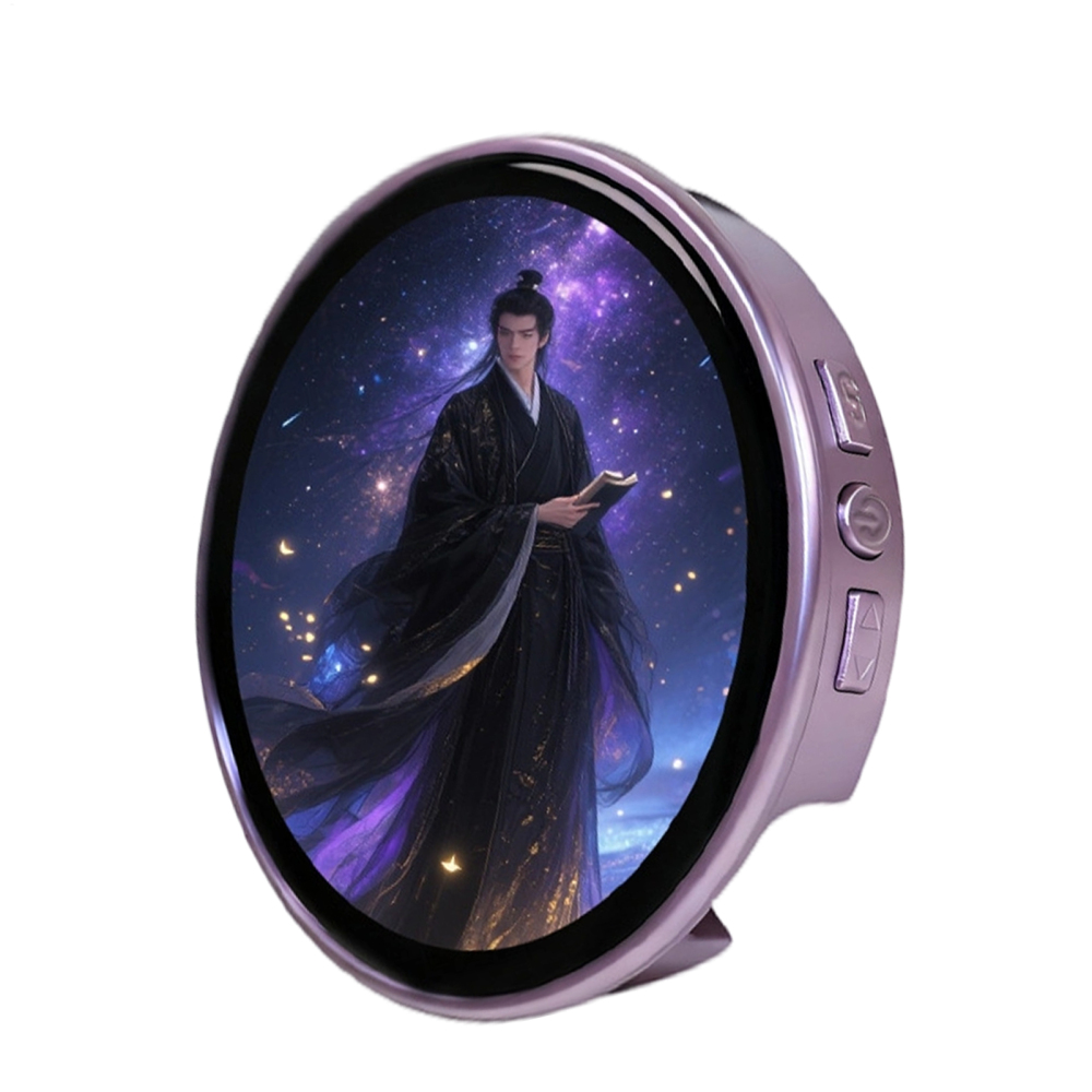 Ksruee Digital Badge Electronic Rechargeable Button 1.85 Inch HD ...