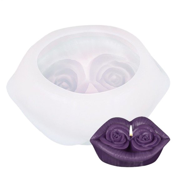 Ksruee Flower Resin Casting Molds Scented Aromatherapy Candles Making Flower Molds Easy Demolding Hand Craft Moulds for Aromatherapy Wax Cement Clay Gypsum Epoxy usual