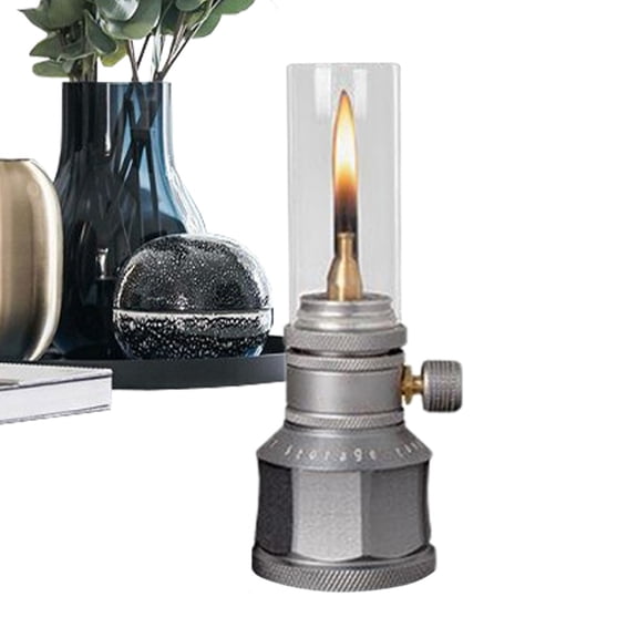 Ksruee Gas Lamp Vintage Backpacking Lighting Device Decorative Outdoor Lantern for Campers Hikers Backyard Anglers Garden Cabin Ranch Barbecue Fishing Picnic