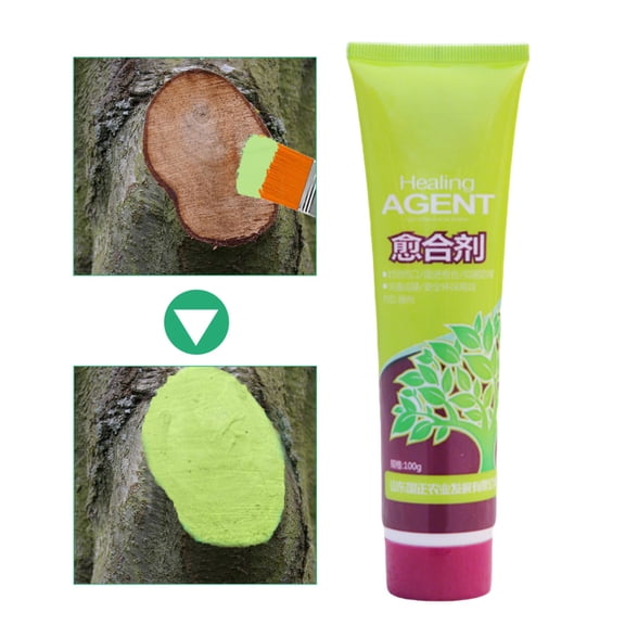Ksruee Grafting Tree Sealer Pruning Grafting Tree Sealer Paint 100g Gardening Natural Coating Branch Shrubs Dressing for Orchard Home Backyard Bonsai Agriculture Fruits nice