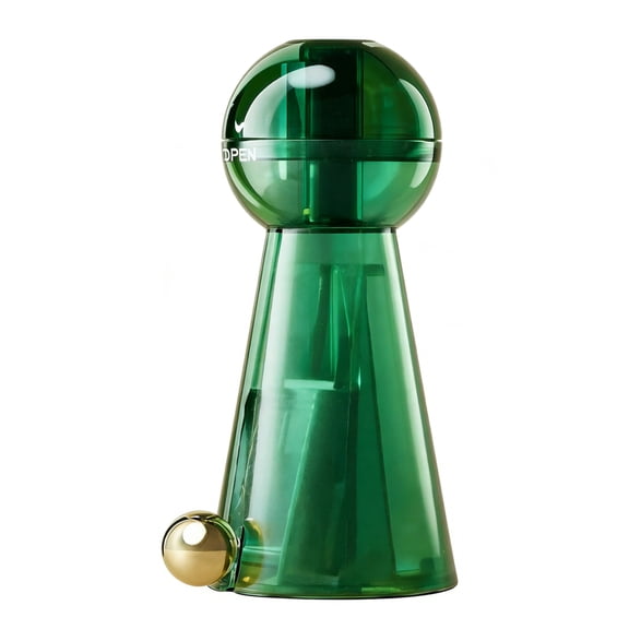 Ksruee Make Up Sharpener 2-Hole Non-Slip Peeler Eye Pencil Sharpener Cosmetic Tool for Lip Liner Travel Salon Studio Home Daily Women Professional Beginners