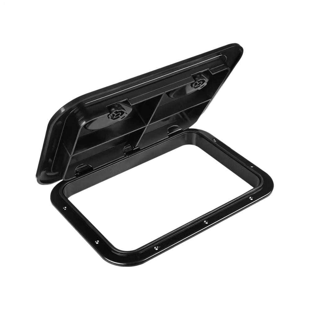 Ksruee Marine Deck Hatch Rectangle Boat Access Hatch Lids Weatherproof Sealing Protection Marine Accessories for Yacht RV Boating Kayaking