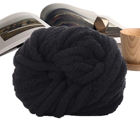 Ksruee Plush Yarn 88.5Ft Blanket Yarn Weaving Craft Crocheting Supplies for Scarf Baby Clothes Throw Pillow Basket Pet Bed Blanket Making classical