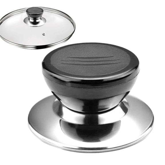 Ksruee Pot Lid Knob Pan Lid Top Replacement Holding Knob Heat Resistant Easy Installation Kitchen Cookware Pan Cover Holding Handles superbly