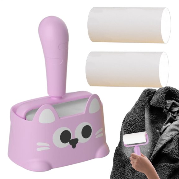 Ksruee Reusable Lint Roller Reusable Cleaning Supplies Lint Rollers for Pet Hair Extra Sticky for Cat Dog Animal Hair Couch Carpet Clothes Fabric Bed Furniture Floor Home Car Seat
