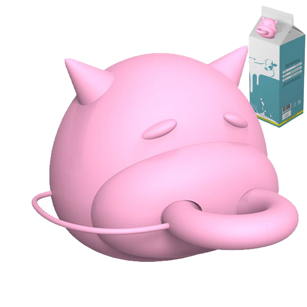 Ksruee Silicone Bottle Protector 3D Printing Milk Box Protector Cow ...