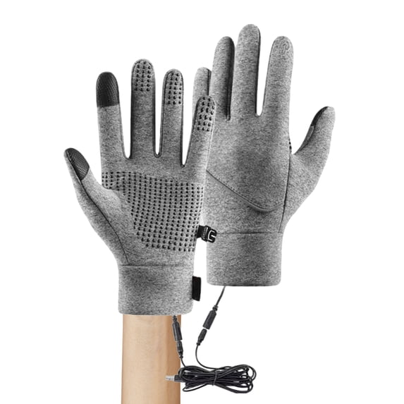 Ksruee Waterproof Winter Gloves Waterproof Heating Mittens Touchscreen Windproof Winter Cycling Gloves for Work Skiing Motorcycle Running Fishing Hiking Cold Weather masterly