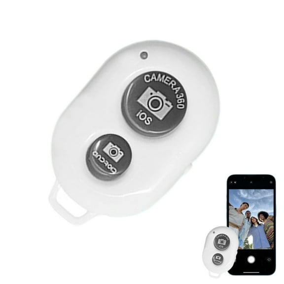 Ksruee Wireless Remote Shutter Wireless Remote Shutter for Cellphones 10-Meter Range Real-Time Button with Long-Lasting Battery for Outdoor Video Photos realistic