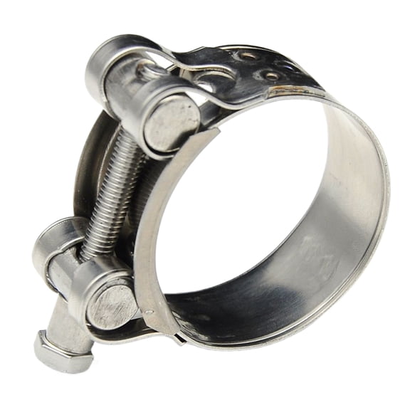 Ksruee Worm Gear Clamps for Plumbing Heavy Duty Hose Clamp with Smooth Surfaces Sturdy Pipe Adjustable Clip for Plumbing Automotive Washing Machine