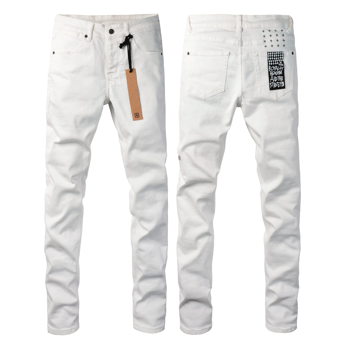 Ksubi Jeans Men's Slim Fit Stretch Jeans Baggy Ripped