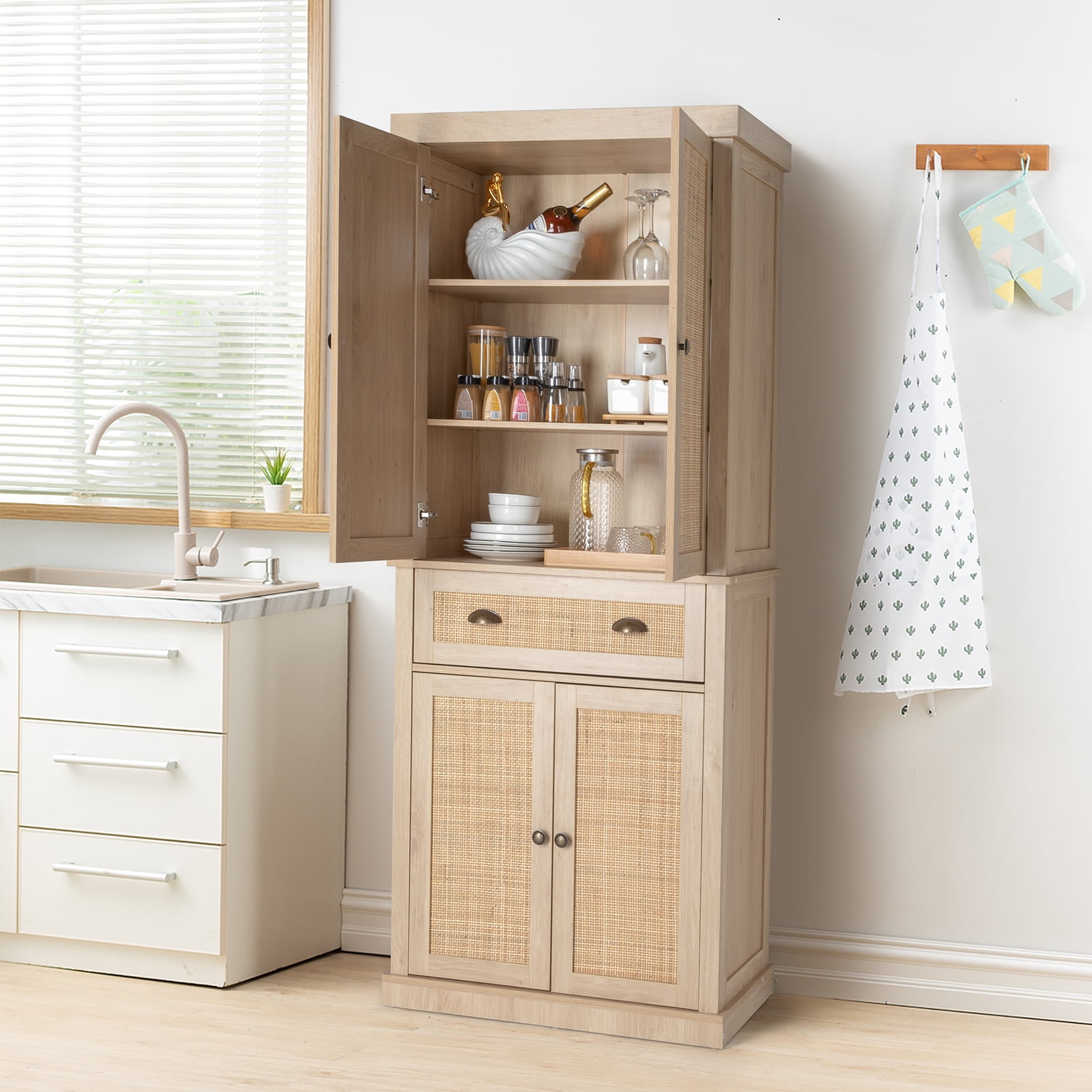 Pantry cabinet double sale door