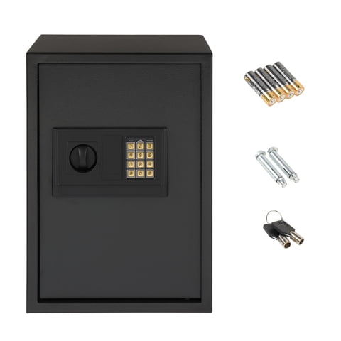 Ktaxon 1.45 Cu. Ft. Digital Security Safe with Electronic Lock, Solid Alloy Steel, for Home Office Hotel, Black