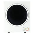 thumbnail image 1 of Ktaxon 1.6 cu. ft. Electric Tumble Compact Cloth Dryer Stainless Steel Wall Mounted, White, 1 of 12