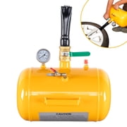 Ktaxon 10 Gallon Heavy-Duty Tire Bead Seater, 145 PSI Air Blaster Tool with Pressure Gauge for Car, Truck, ATV, Yellow