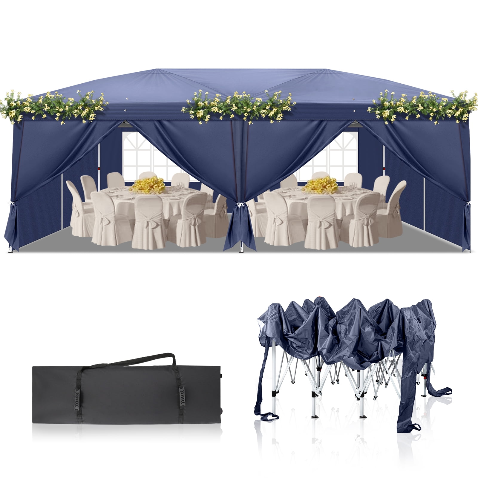 寝袋+寝具 HIGH TAIL DESIGNS Tyvek &quot;Crazy&quot; Amazon.com : Hisinly Canopy Sidewalls 10 * 10 ft 300D