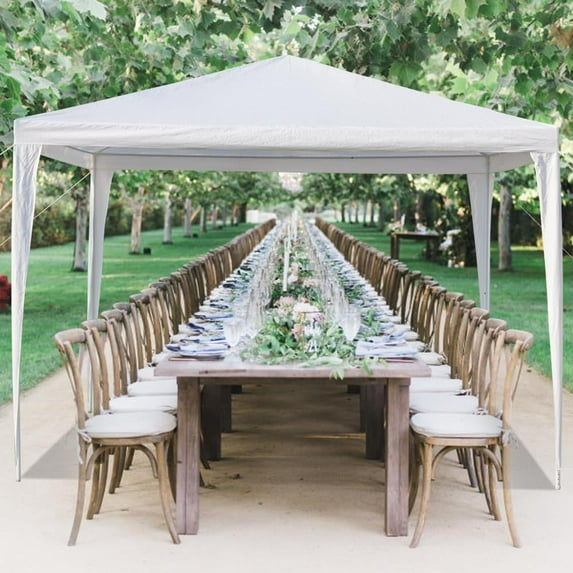 Ktaxon 10' x 10' Canopy Tent Wedding Party Tent Outdoor White