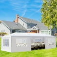 thumbnail image 1 of Ktaxon 10' x 30' Canopy Party Outdoor Wedding Tent Gazebo 7 Walls Pavilion White, 1 of 8