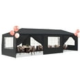 thumbnail image 1 of Ktaxon 10' x 30' Canopy Waterproof Party Tent Outdoor Tent 8 Sides Black, 1 of 9