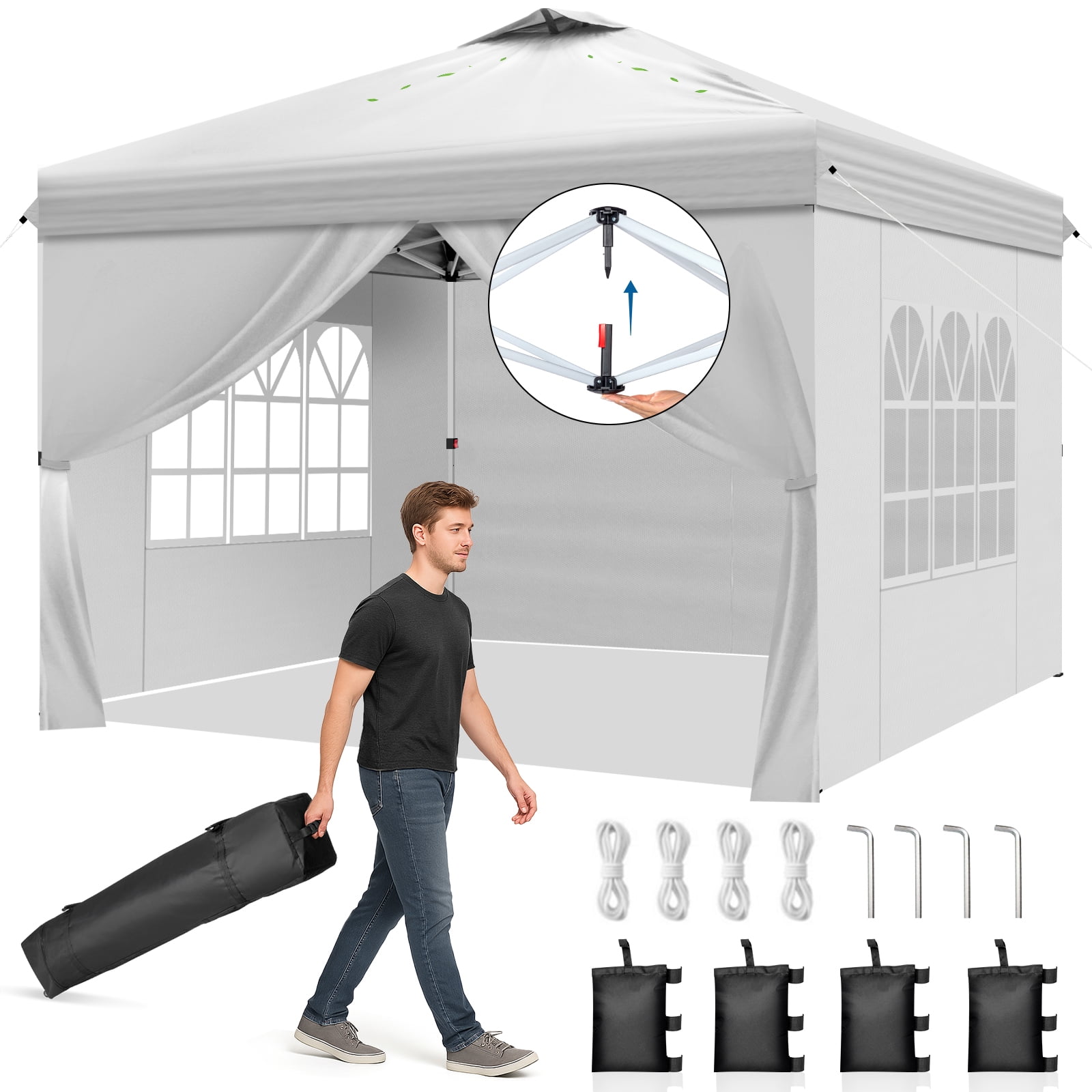 そ*風様 Coleman 11ft×10ft 7人用シグネーチャーインスタントド