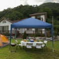 thumbnail image 1 of Ktaxon 10'x10' Pop up Gazebo Canopy Wedding Party Tent Blue, 1 of 9