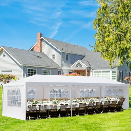 Ktaxon 10'x30' Canopy Tent Wedding Partywith Removable 5 Sidewall White