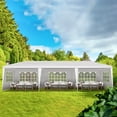 thumbnail image 1 of Ktaxon 10'x30' Canopy install Wedding Party Tent with 5 Removable Sidewall Outdoor, 1 of 8