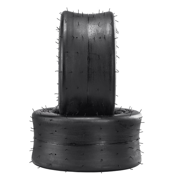 Ktaxon 11x6.00-5 Tubeless Smooth Turf Lawn Mower Tires, 4PR Wide Zero Turn & Riding Mower Tires, 2 Pack