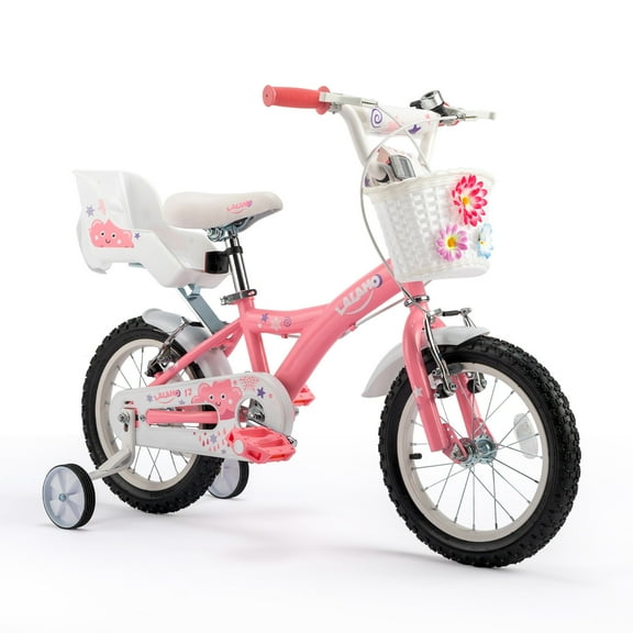 Ktaxon Kids Bike for Ages 2-5 Years Old, 12 Inches Kid's Bikes with Training Wheels, Children Bicycle for Boys Girls, Easy to Assemble, Learning to Ride, Blue