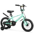 thumbnail image 1 of Ktaxon 12 Inch Dino Kids Bike for Boys & Girls Age 2-4, Dinosaur Bicycle w/ Training Wheels, Dual Brakes for 32"-41" Tall, 1 of 15