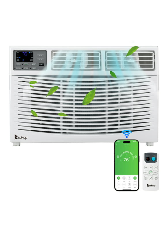 Ktaxon 12000BTU 110V Window Air Conditioner With WIFI And Remote, White