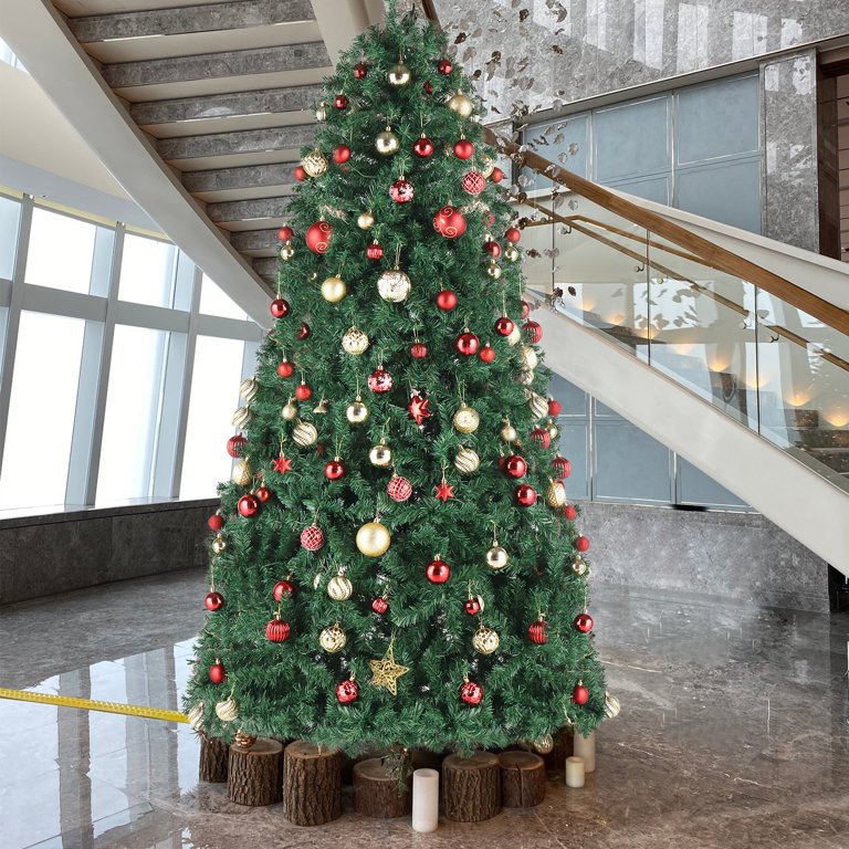 Ktaxon 12FT Green Full Christmas Tree, Tall Xmas Tree 12ft with